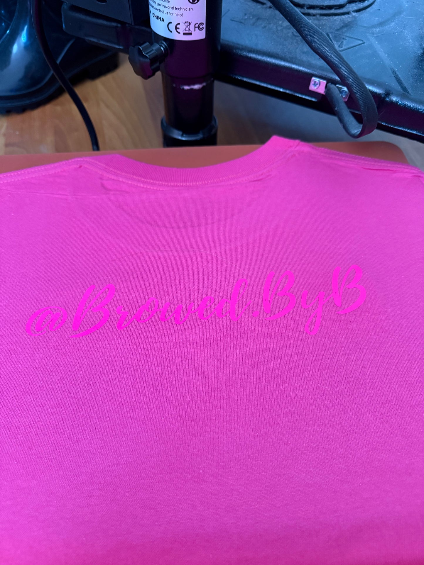 BBB 002 | DARK PINK Signature Tee