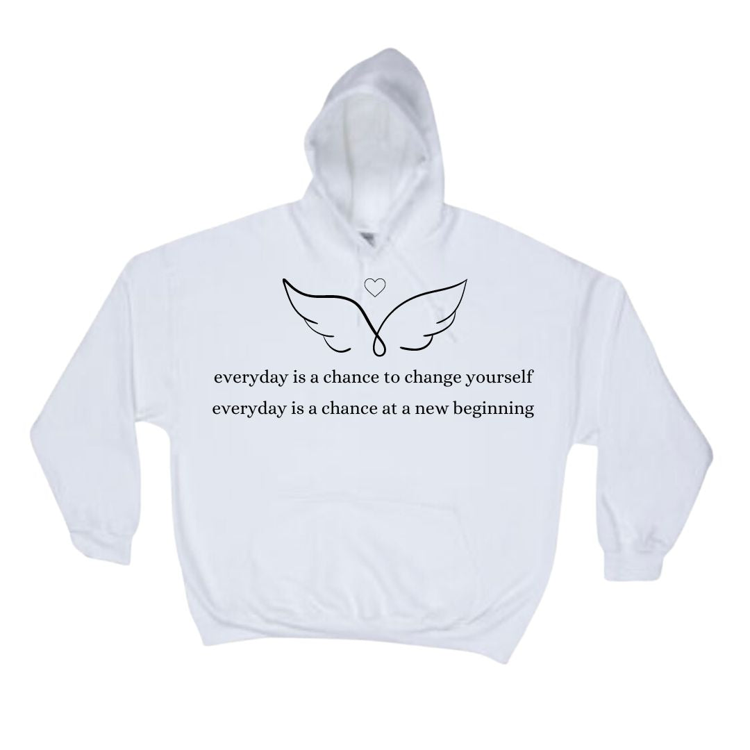 Everyday is a Chance (Black) Hoodie