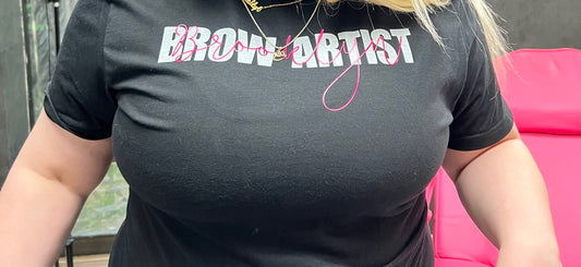 BLACK Brow Artist Custom Tee