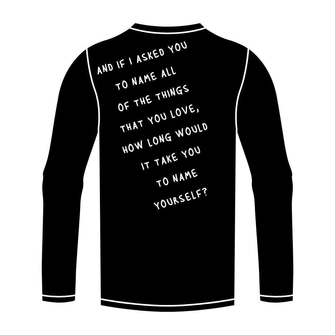 The Things You Loved (Black) Crewneck Sweatshirt