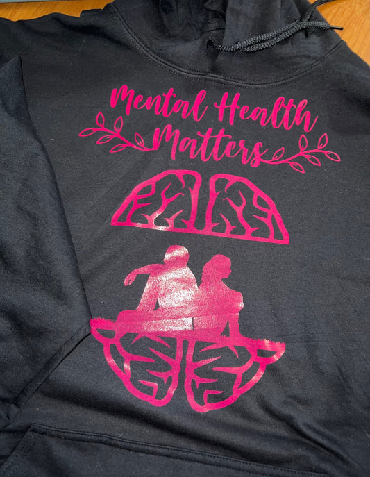 Navy Mental Health Matters Hoodie