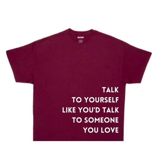 Someone You Love (Maroon) Short Sleeve T-Shirt