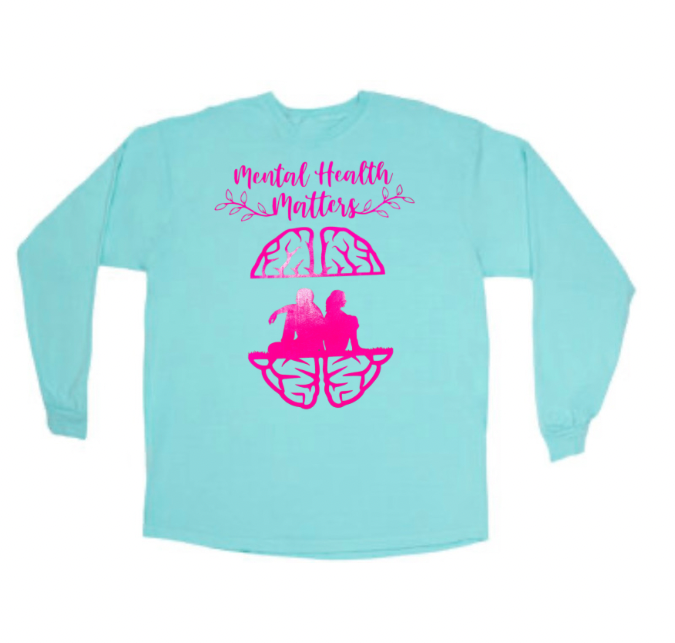 Mint MHM Long-Sleeve T-Shirt