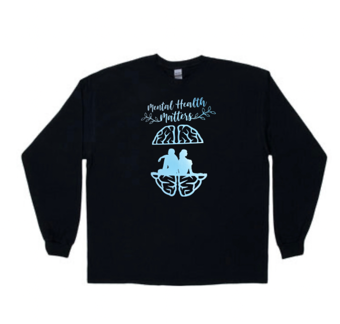 Black Long-Sleeve MHM T-Shirt