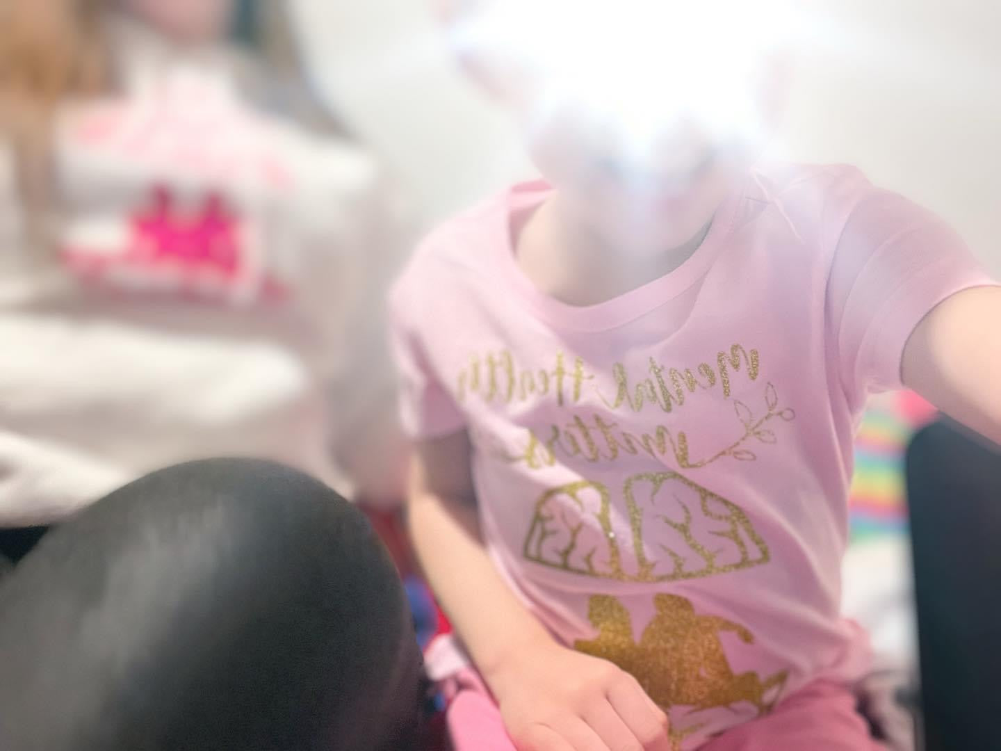 Kids Light-Pink MHM T-Shirt