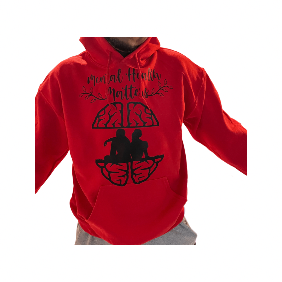 RED Mental Health Matters Hoodie