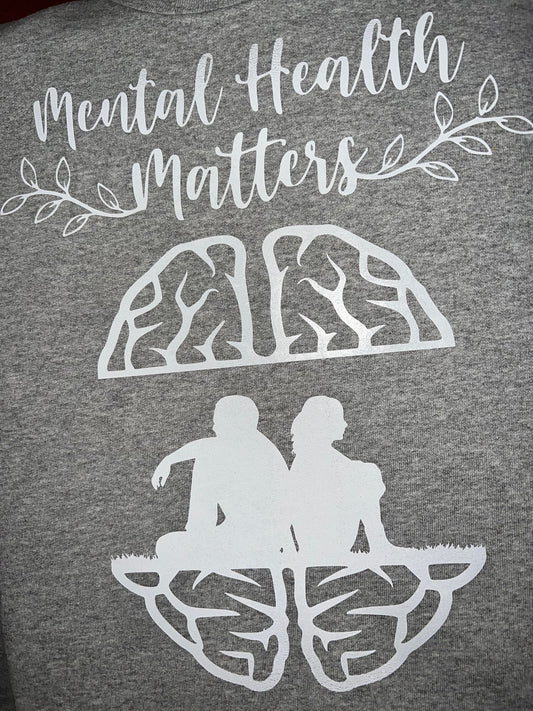 Grey Mental Health Matters Hoodie