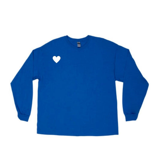 Right Person (Dark Blue) Long-Sleeve T-Shirt