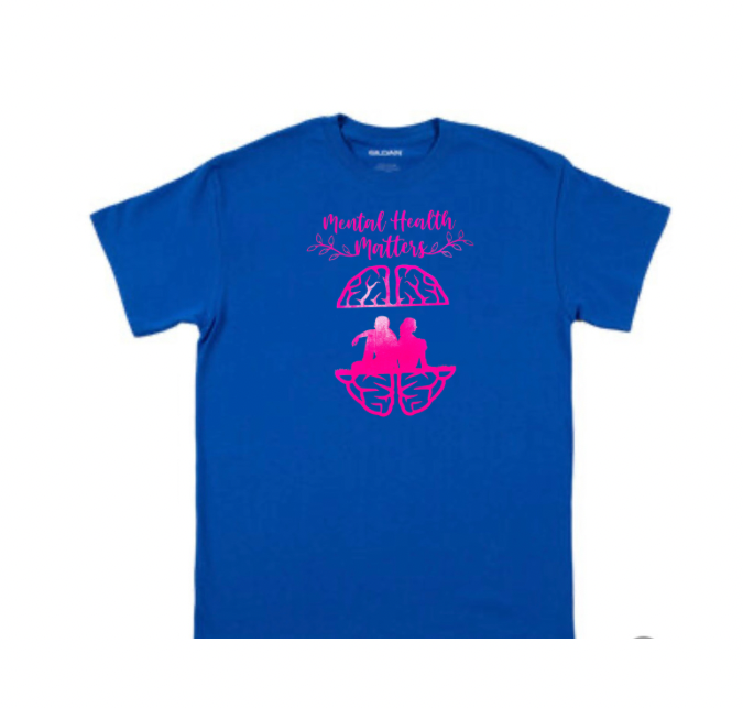 Royal Blue MHM Short Sleeve T-Shirt