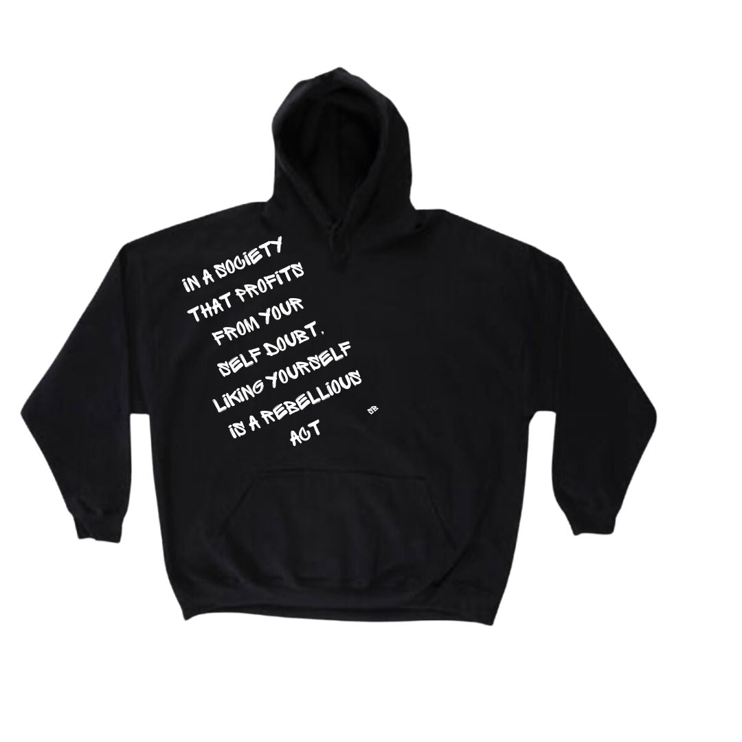 Rebellious Act (Black) Hoodie