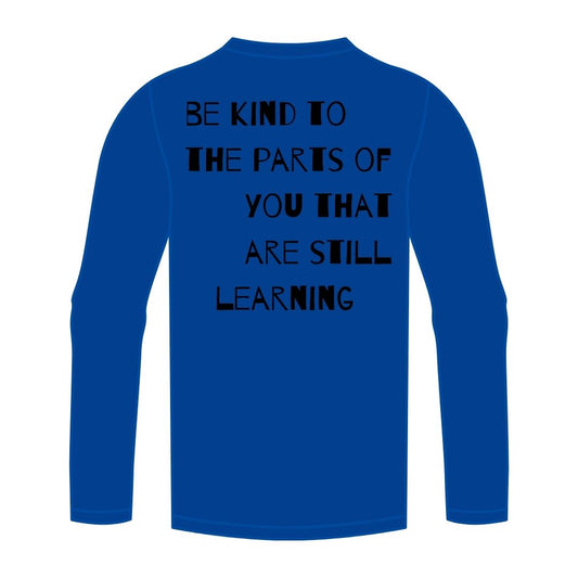 Still Learning (Dark Blue) Long-Sleeve T-Shirt